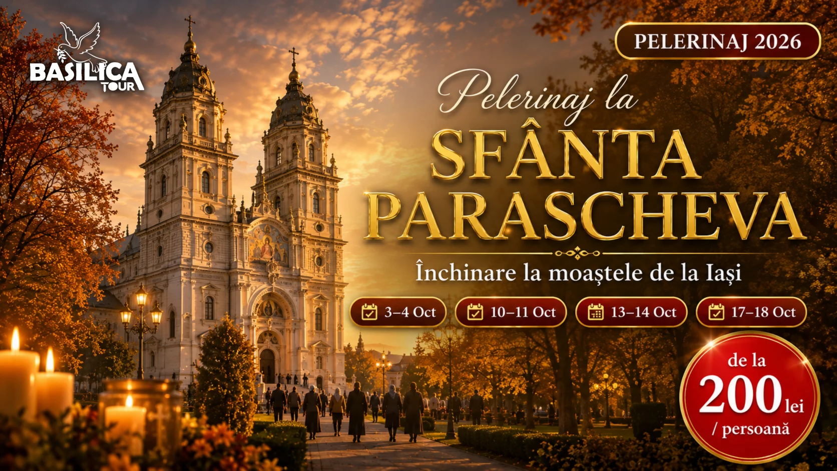 Pelerinaj la Sfânta Parascheva – Iași