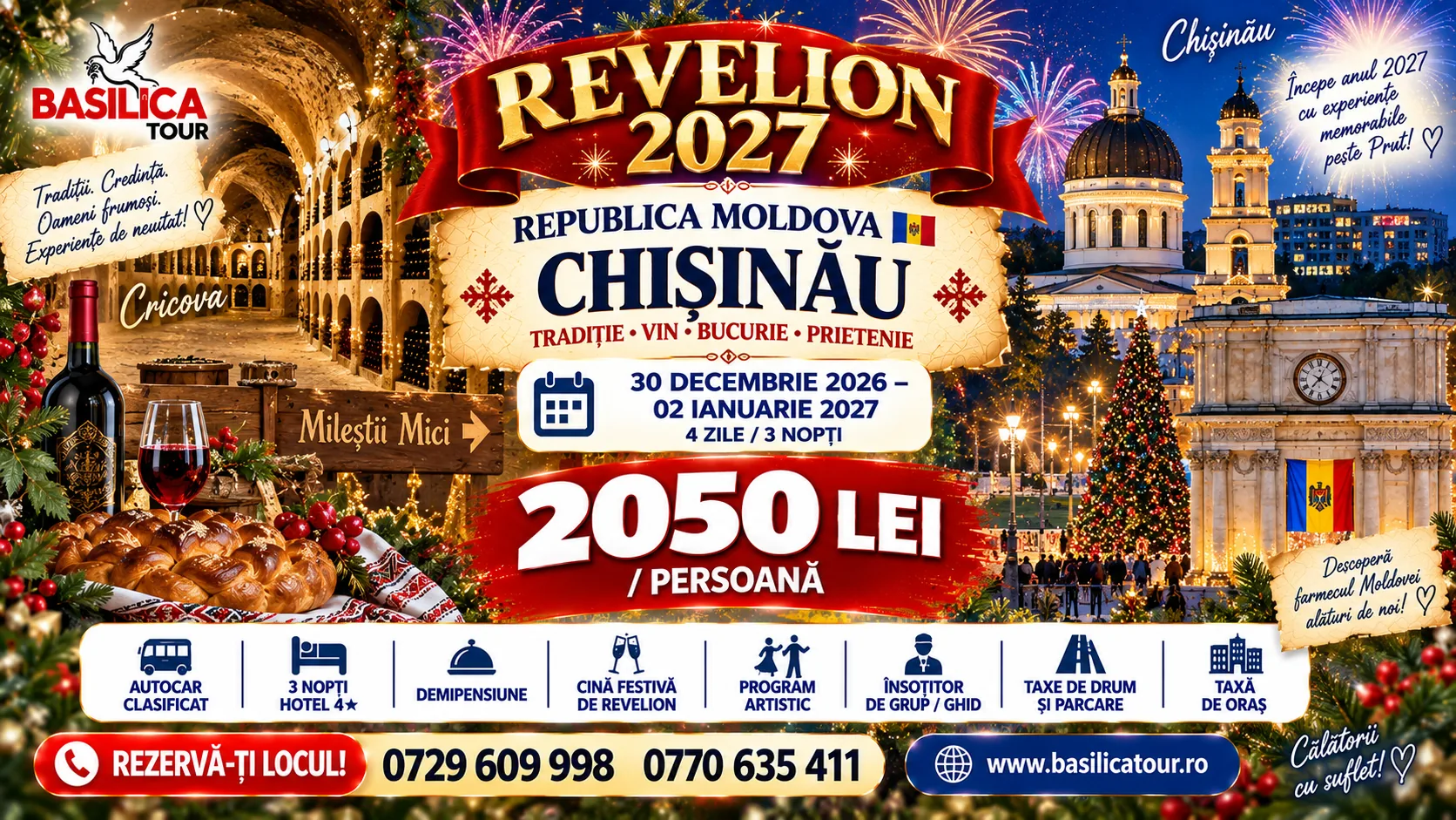 Revelion 2027 în Republica Moldova
